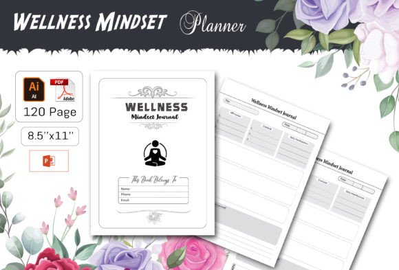 Download Wellness Mindset Journal – KDP Interior - Kdp Collection