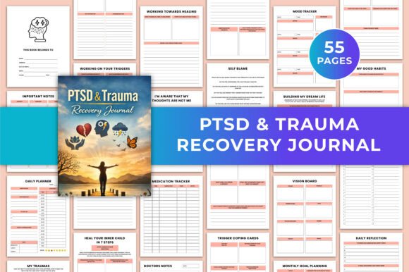 Download PTSD &amp; Trauma Recovery Journal KDP - Kdp Collection