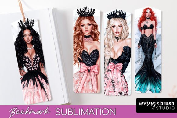 Download Mermaid Printable Bookmark PNG - Mermaid Collection