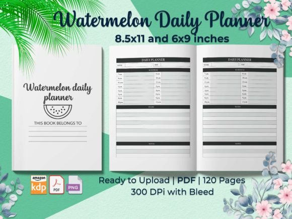Download Watermelon Daily Planner KDP Interiors - Kdp Collection