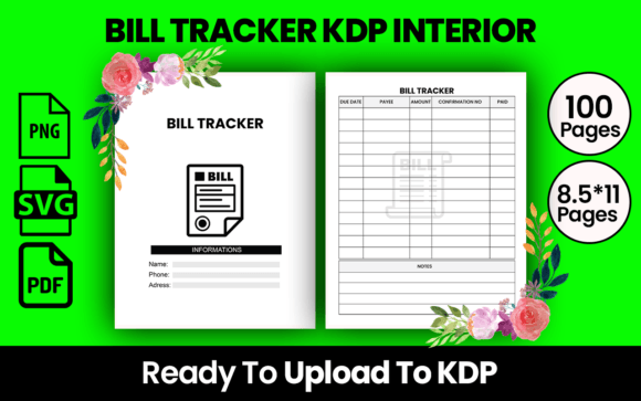 Download BILL TRACKER KDP INTERIOR - Bill tracker Collection