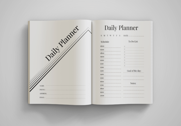 Download Free Daily Planner | KDP Interior - Kdp Collection