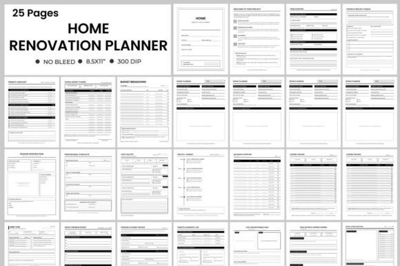 Download Home Renovation Planner KDP Interior - Kdp Collection