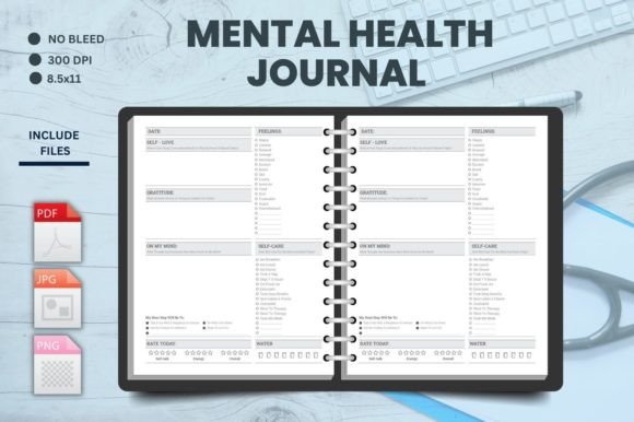 Download Mental Health Journal – KDP Interior - Kdp Collection