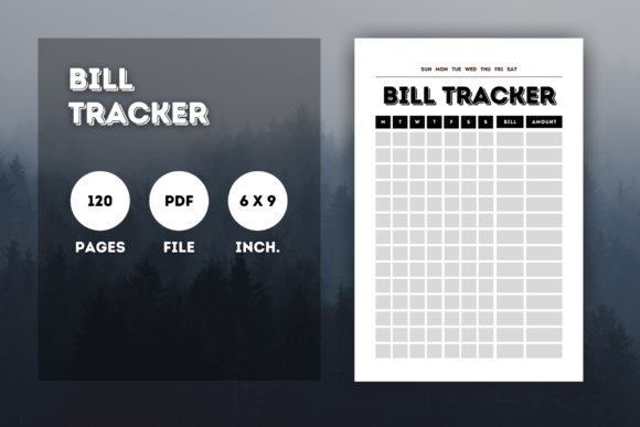 Download KDP Interior Bill Tracker - Bill tracker Collection