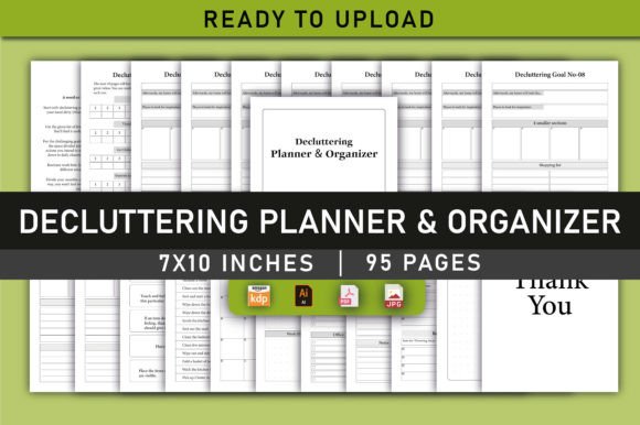 Download Decluttering Planner &amp; Organizer KDP - Kdp Collection