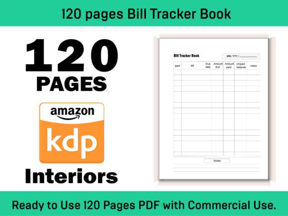 Download Bill Tracker Book Kdp Interior-09 - Bill tracker Collection