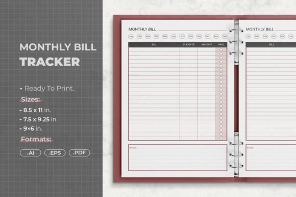 Download Monthly Bill Tracker - Bill tracker Collection