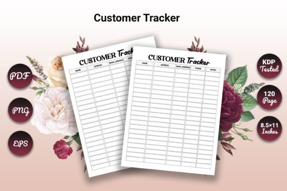 Download Customer Tracker KDP Interior - Kdp Collection