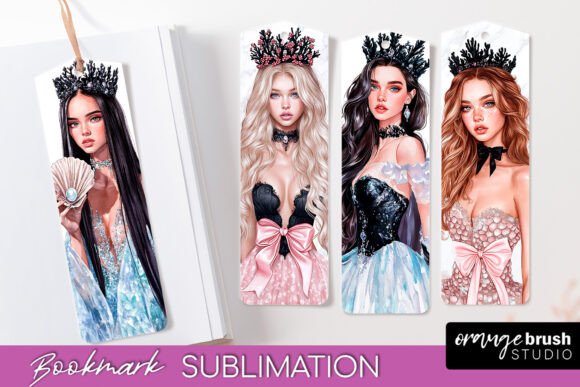 Download Mermaid Printable Bookmark PNG - Mermaid Collection