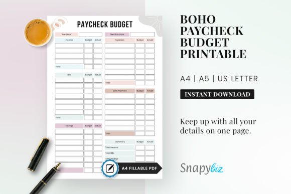 Download Paycheck Budget Pdf | Budget Worksheet - Budget pdf Collection