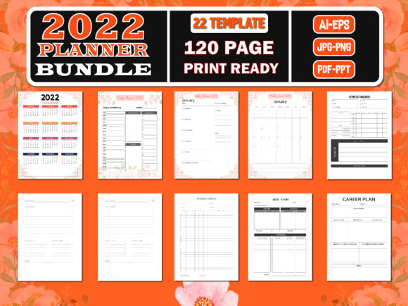 Download 2022 Planner Bundle || KDP Interior - Kdp Collection