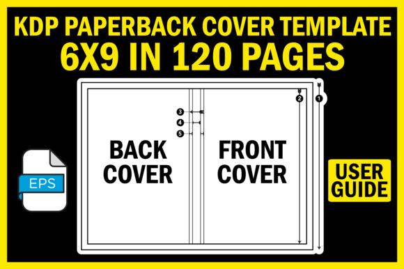 Download KDP Cover Template 6X9 in 120 Pages - Kdp Collection