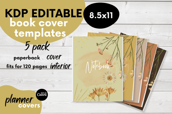Download Notebook Cover Template Bundle/KDP Cover - Kdp Collection