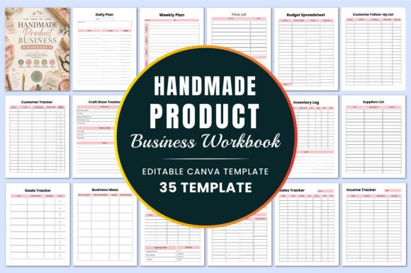 Download Handmade Product Business Workbook KDP - Kdp Collection