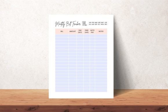 Download Monthly Bill Tracker - Bill tracker Collection