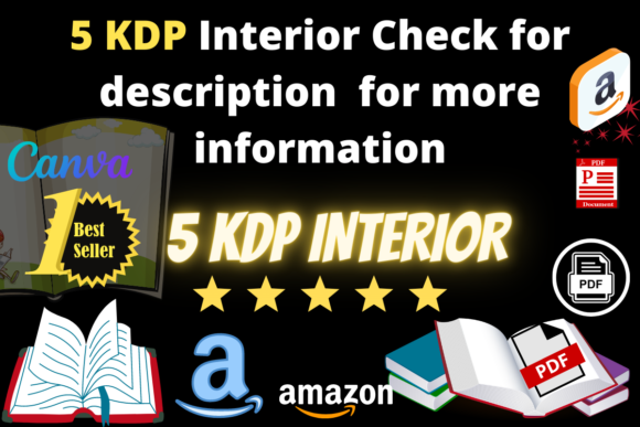 Download Amazon Kdp Interior Templates 5 Book - Kdp Collection