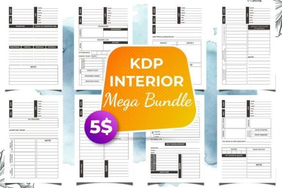 Download Best Selling KDP Mega Bundle Templates 2 - Kdp Collection