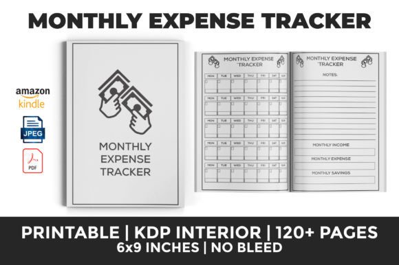Download MONTHLY EXPENSE TRACKER KDP INTERIOR - Kdp Collection